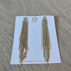 Jackie Mack Gold Tone Adhara Earrings